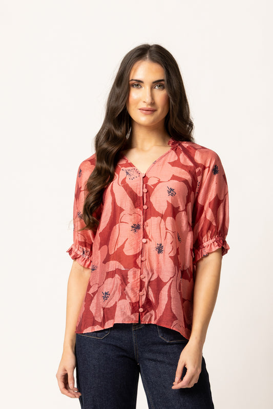 Essence Top - Pink Bloom