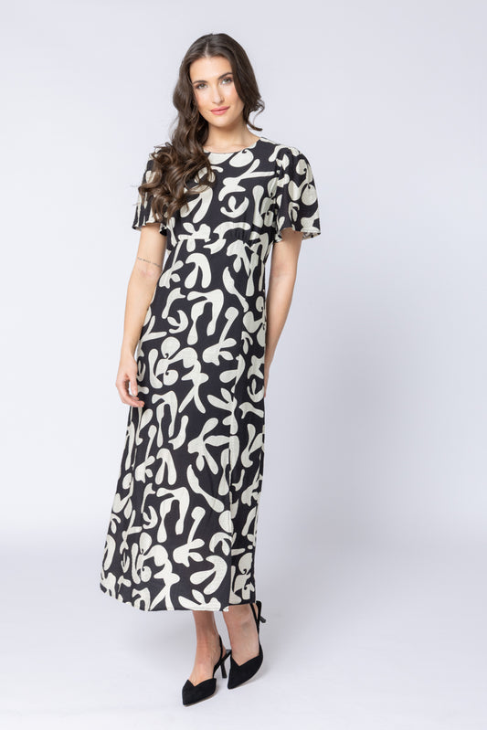 Angel Dress - Mono Bloom