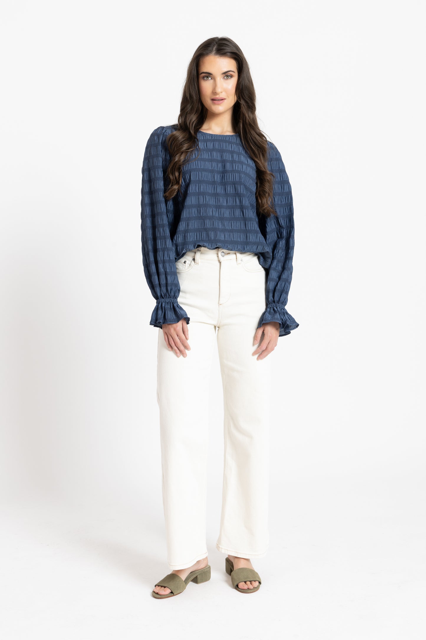Harper Top in Navy