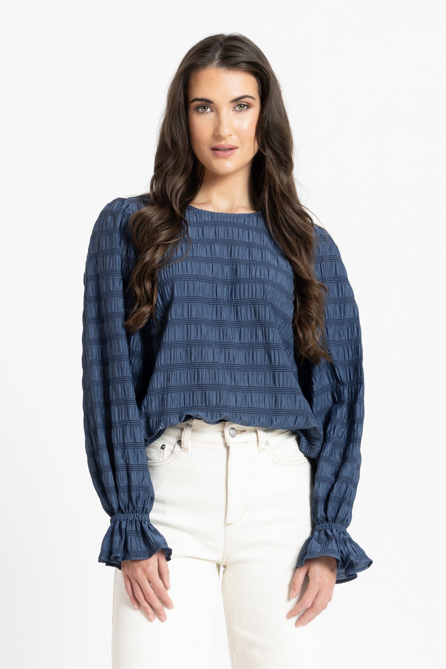 Harper Top in Navy