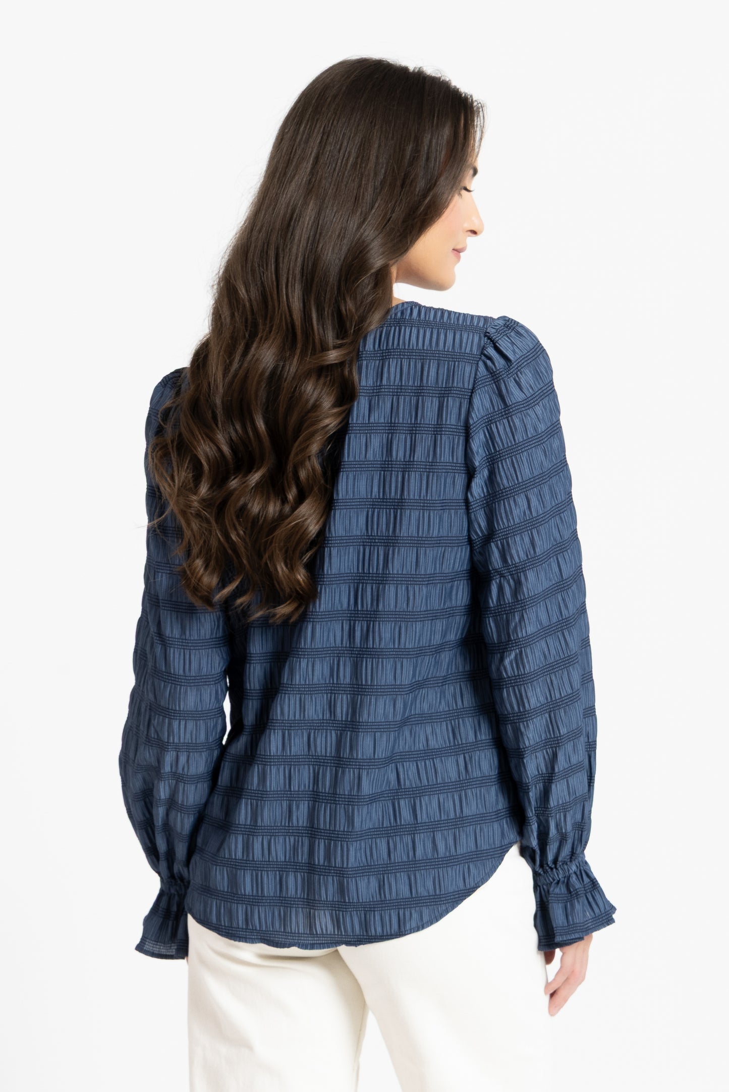 Harper Top in Navy