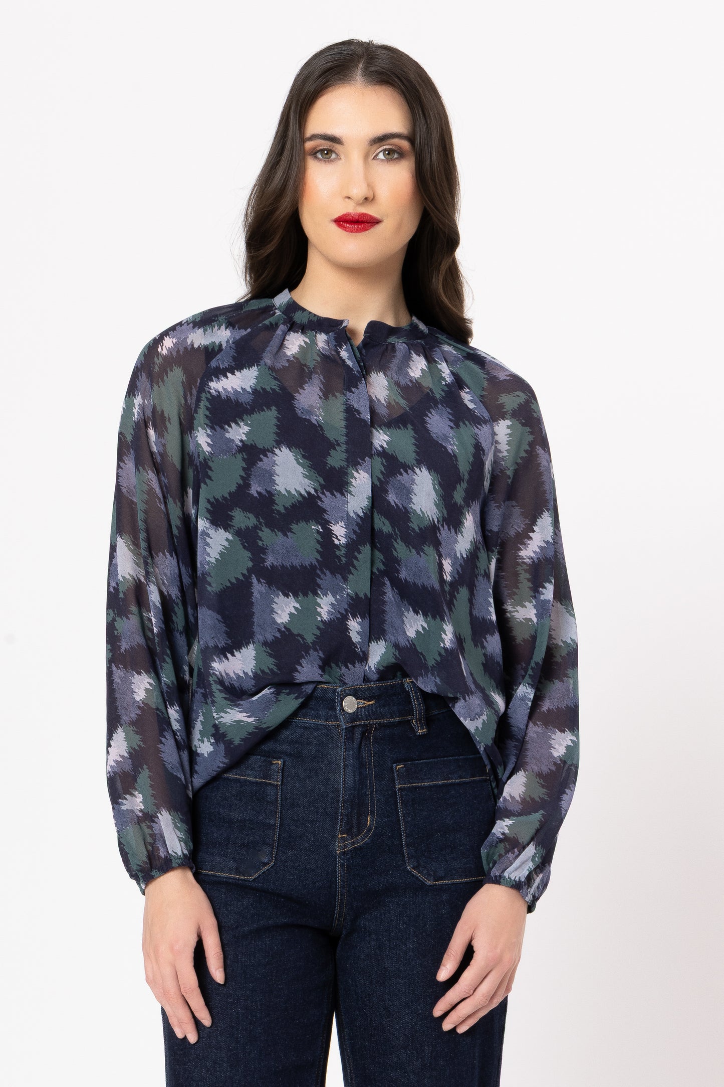 Tilly Shirt - Navy Mist