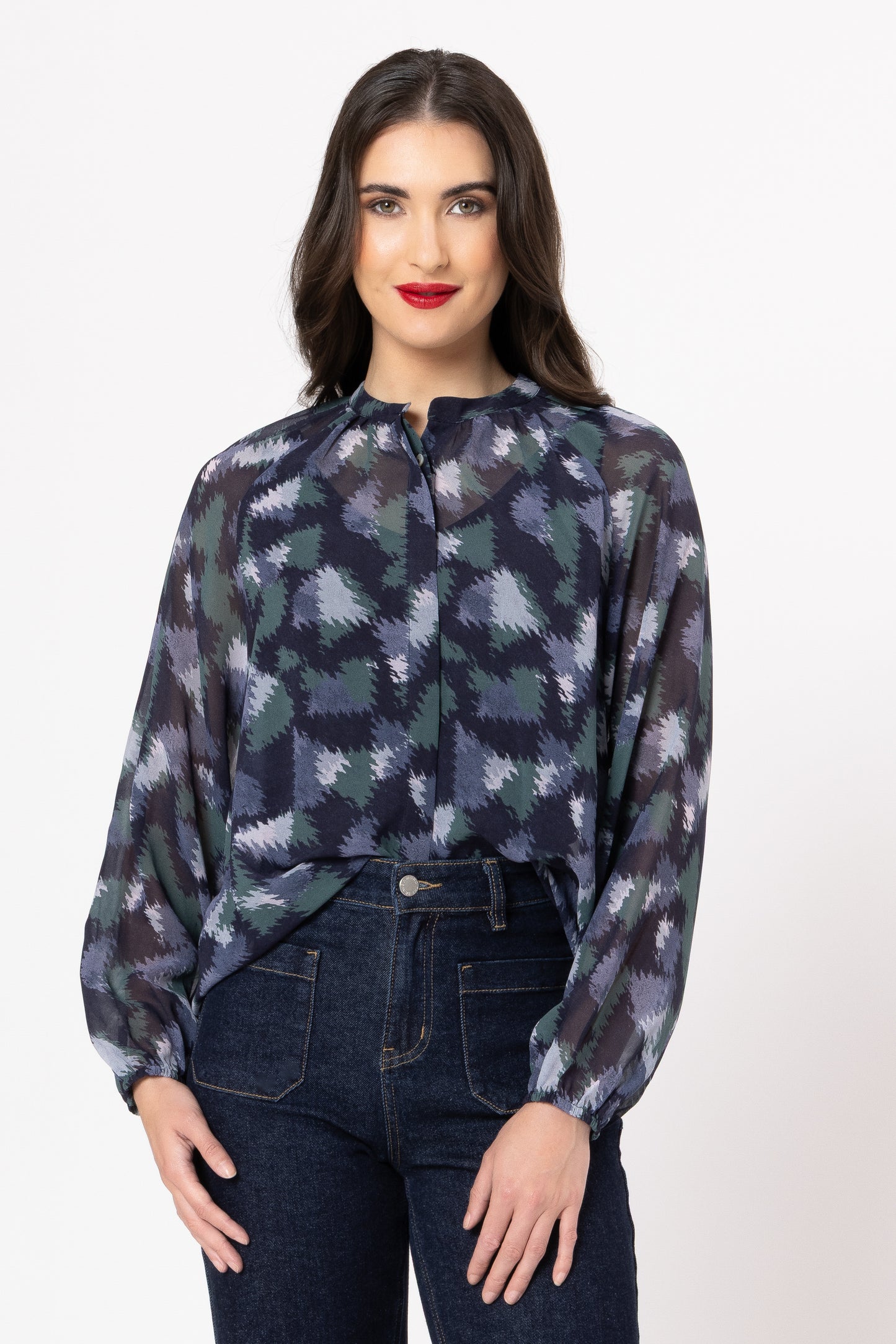 Tilly Shirt - Navy Mist