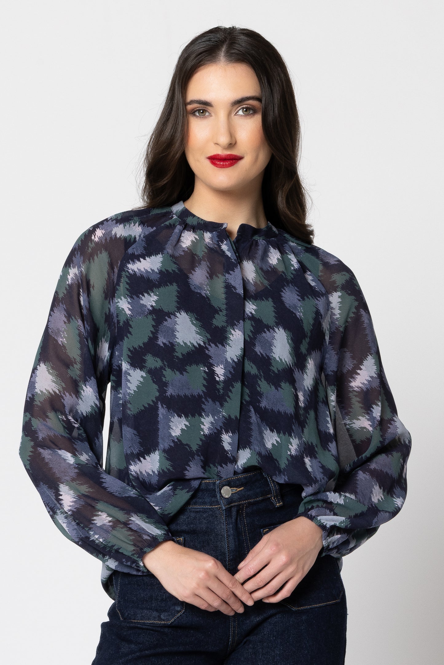 Tilly Shirt - Navy Mist