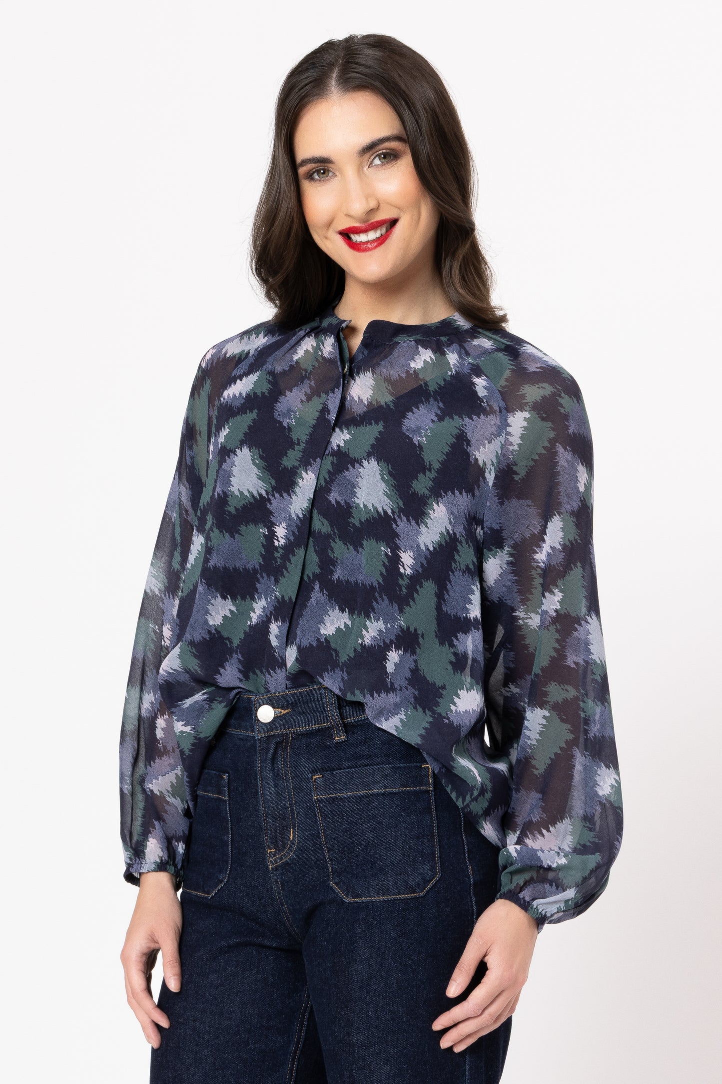 Tilly Shirt - Navy Mist