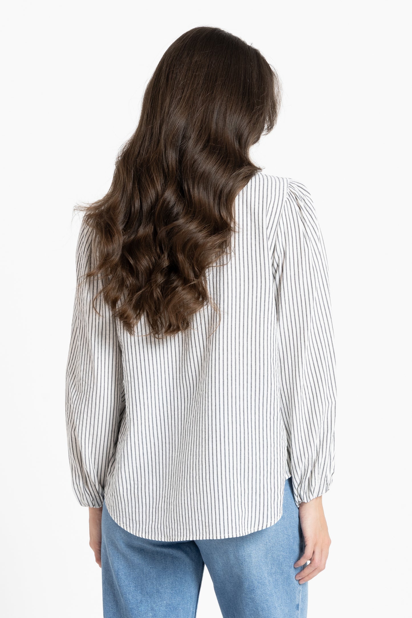 Brilliance Blouse in Stripe