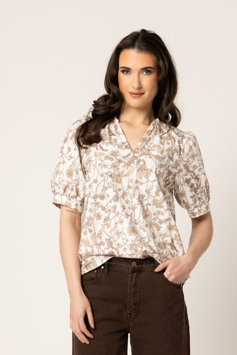 Resolute Top -  Mink Sprig
