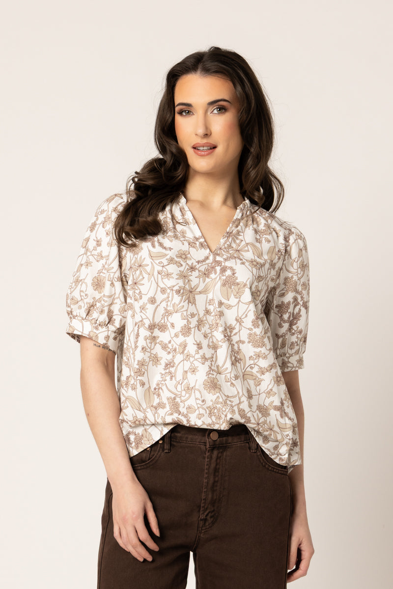 Resolute Top -  Mink Sprig