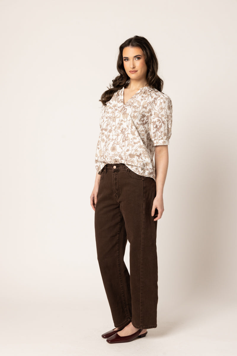 Resolute Top -  Mink Sprig