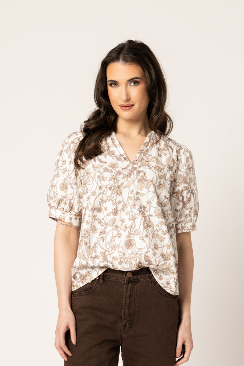 Resolute Top -  Mink Sprig