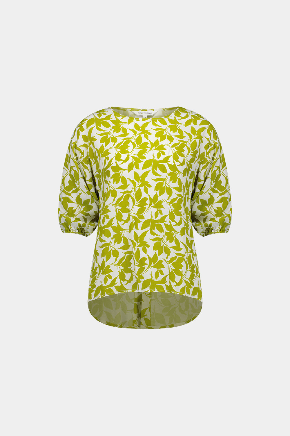 Lemon Tree - Sybil Top - LT903 - Lime Print - 50% Off