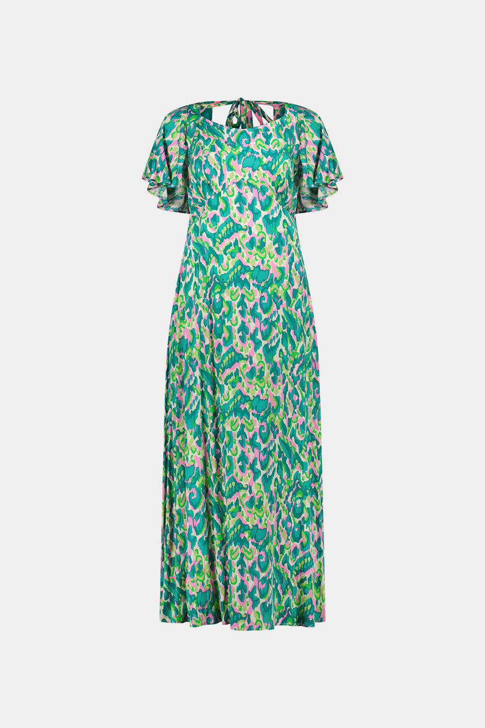 Lemon Tree - Sylvia Dress - LT938 - Teal Print $99 XMAS DRESS SPECIAL