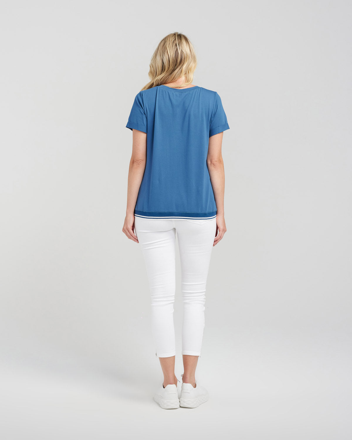 Zafina - Mia T-Shirt - Z1002A - Marine