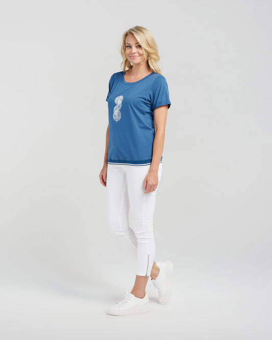 Zafina - Mia T-Shirt - Z1002A - Marine