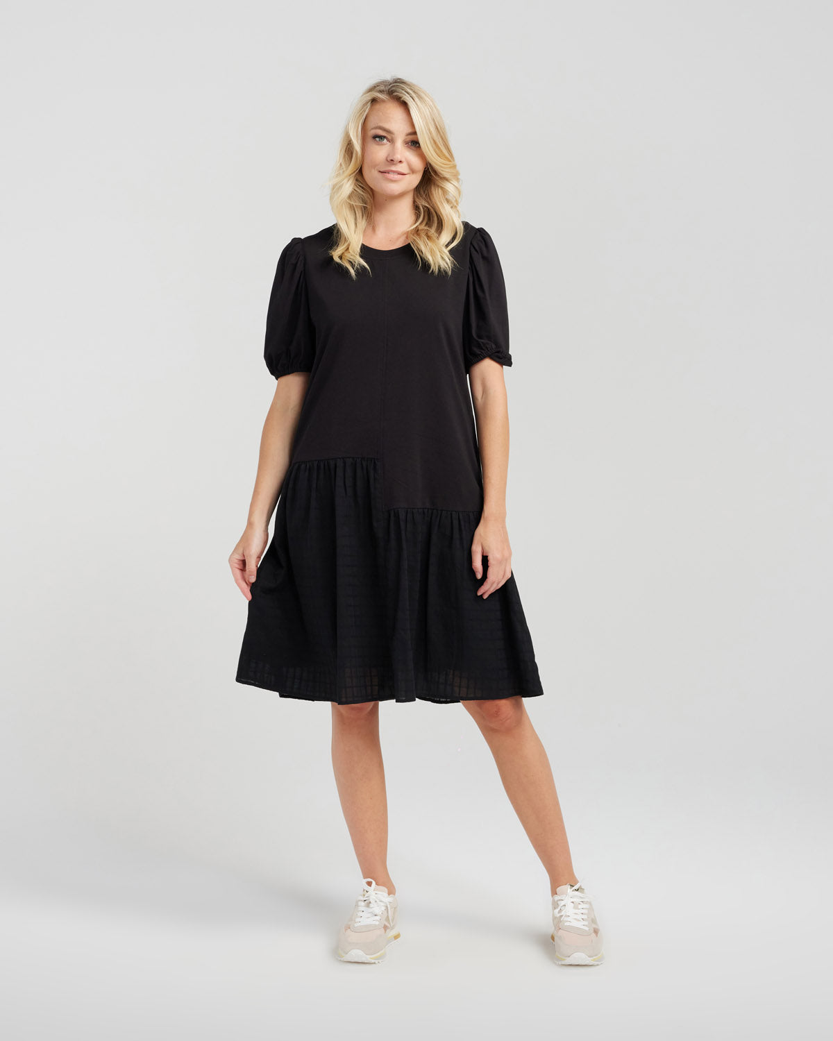 Zafina - Evelyn Dress - Z1050A - Black - 50% Off