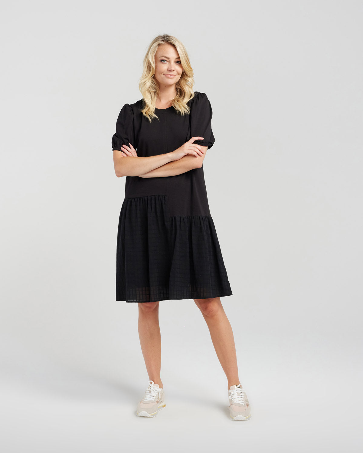 Zafina - Evelyn Dress - Z1050A - Black - 50% Off