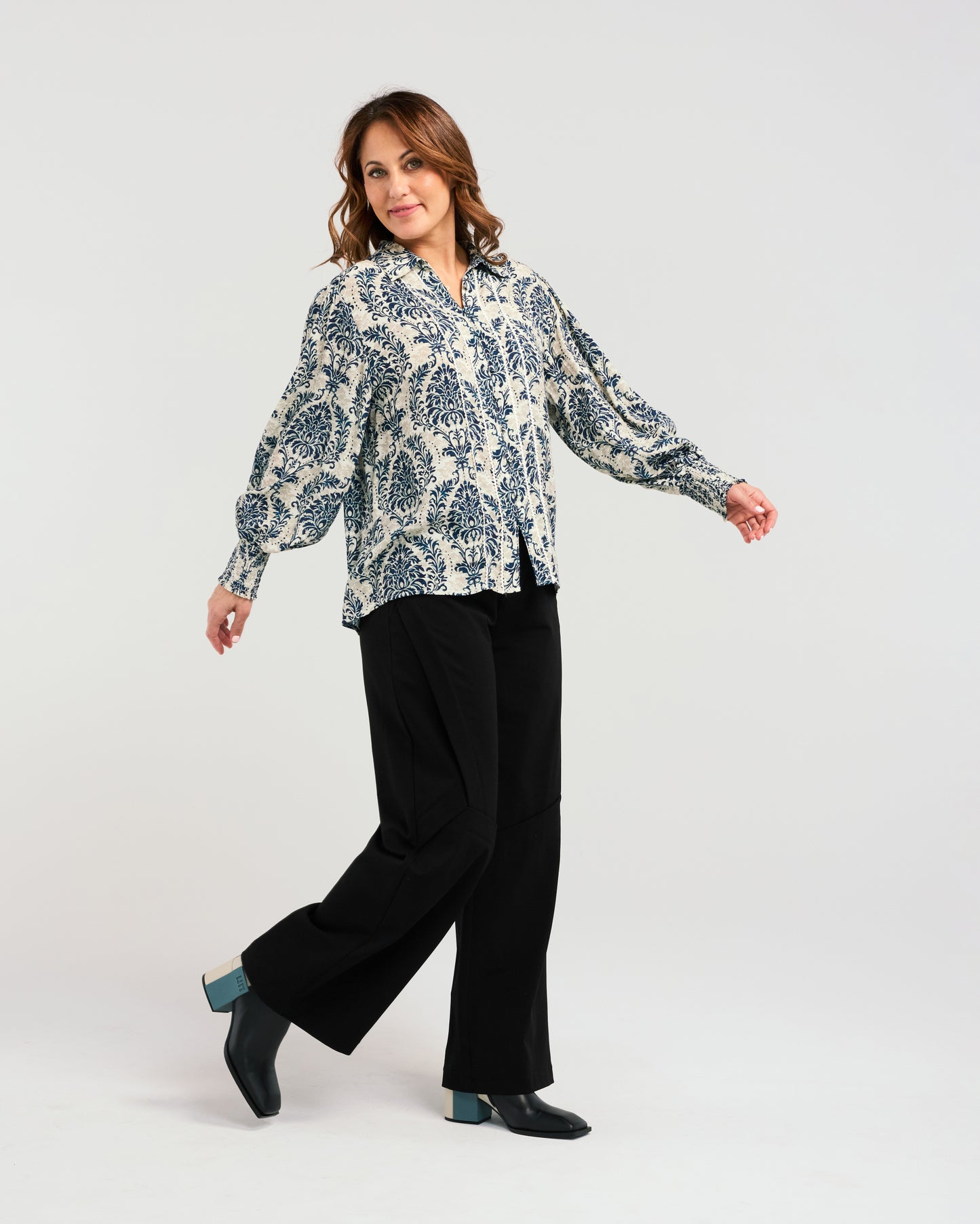 Topaz Shirt - Z2035-2 - Damask - Due End Feb/Mar