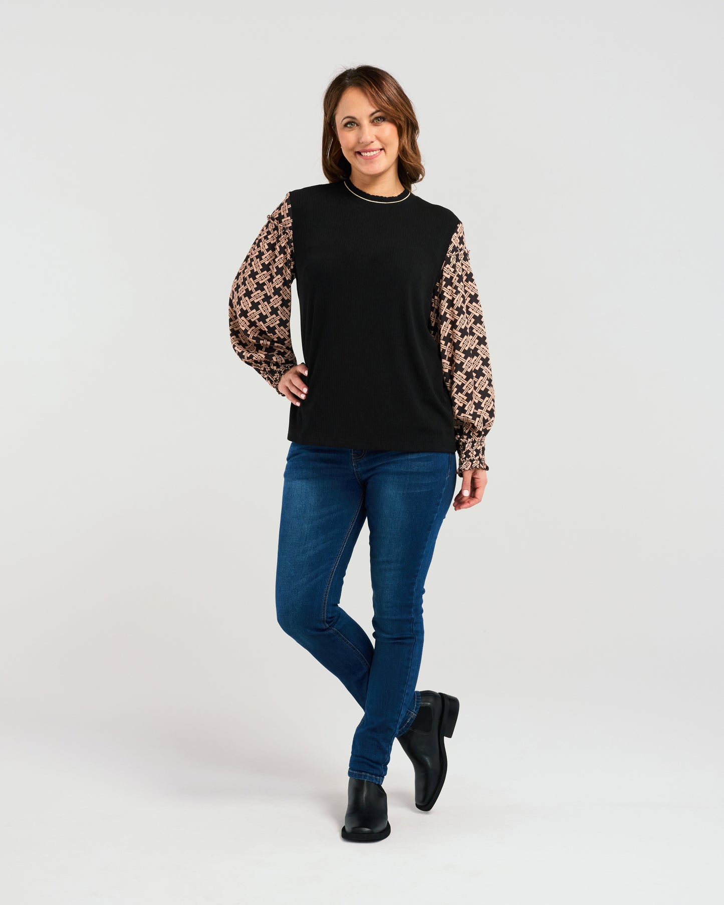 Kiana Top - Z2041-1 -Basket Weave - Due End Feb/Mar