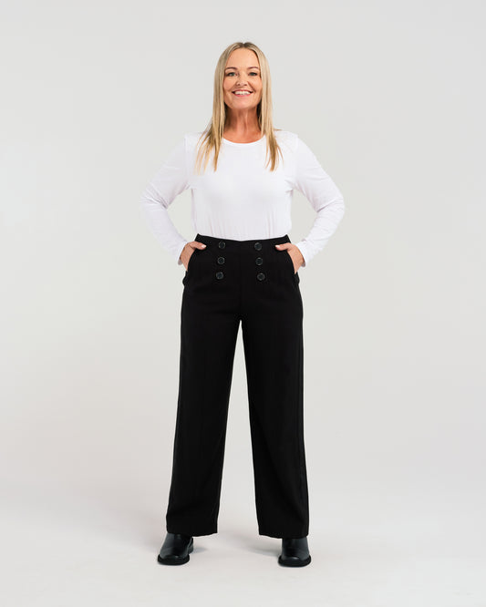 Freya Pant - Z2107 - Black - Due End Feb/Mar