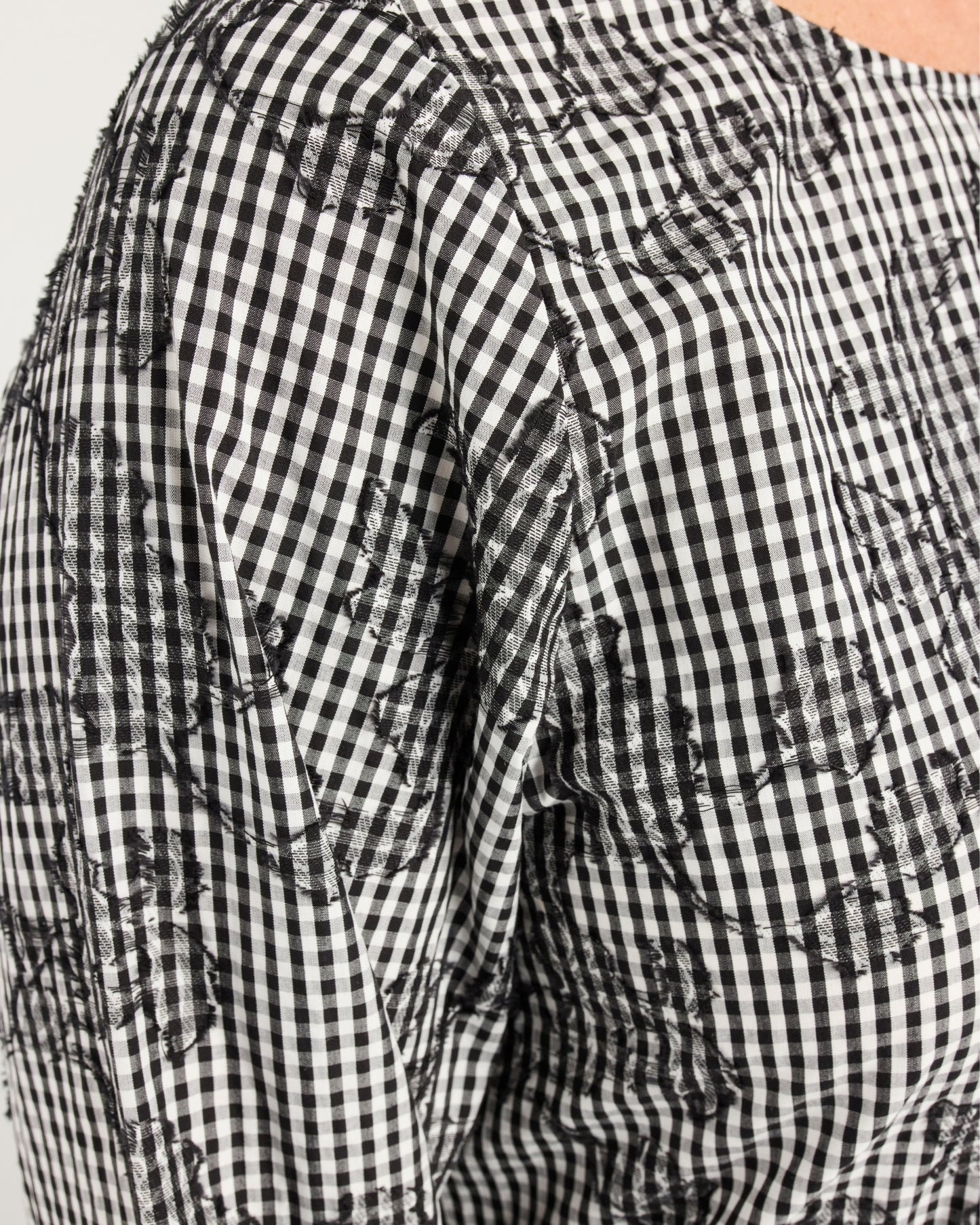 Havana Top - Floral Check