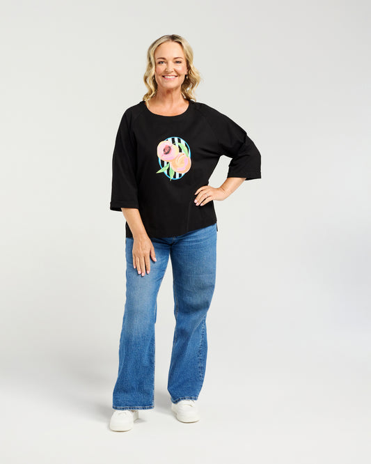 Kate T-Shirt - Black - Due Aug/Sept