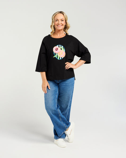 Kate T-Shirt - Black - Due Aug/Sept