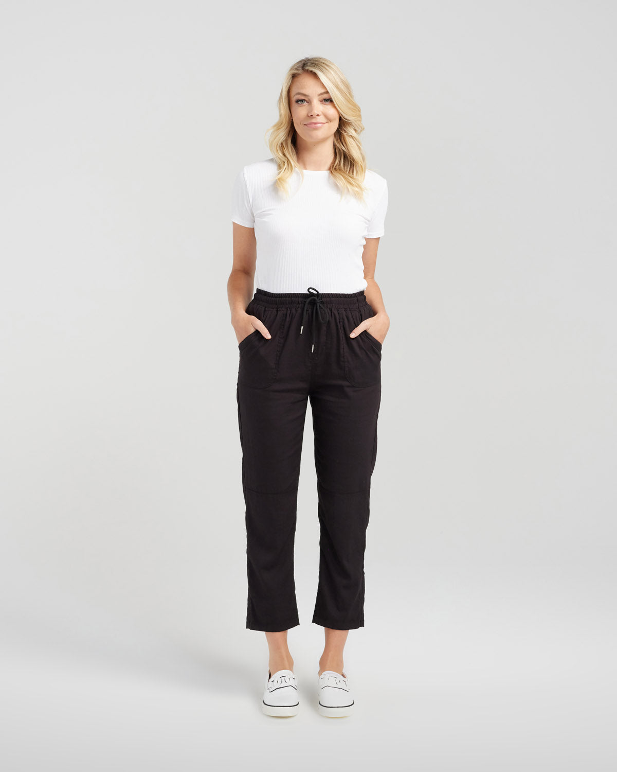 Zafina - Page Pant - ZJ1108B - Black