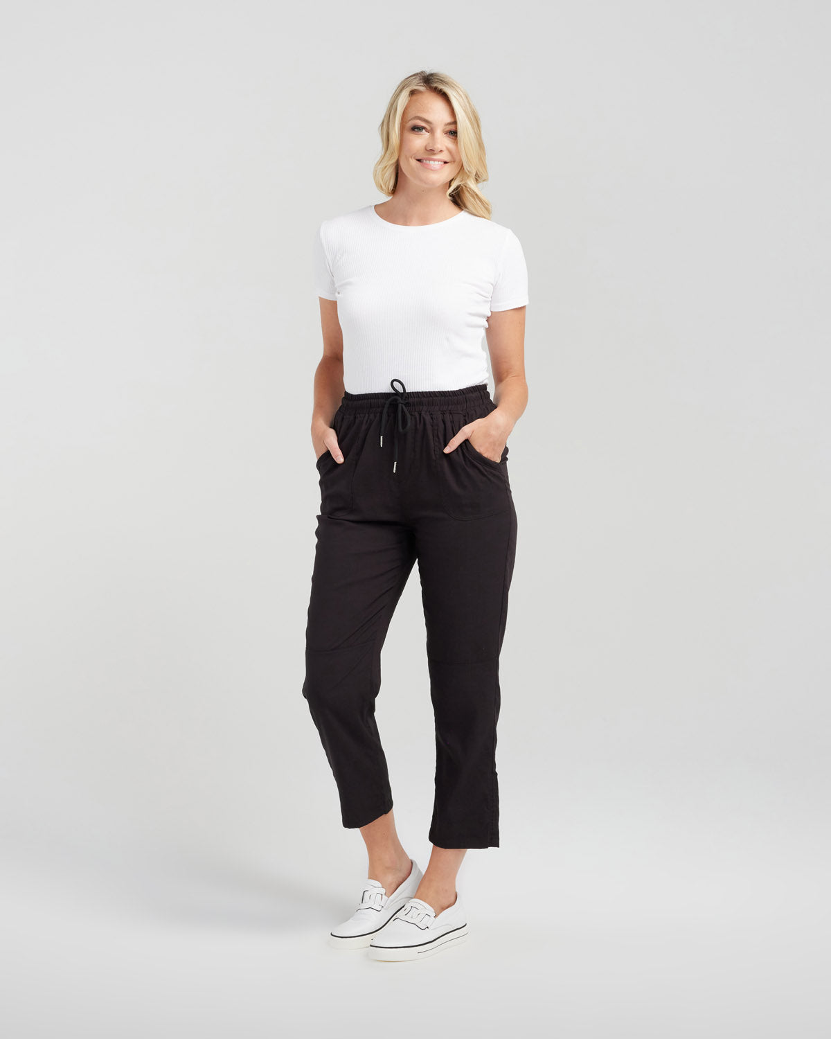 Zafina - Page Pant - ZJ1108B - Black