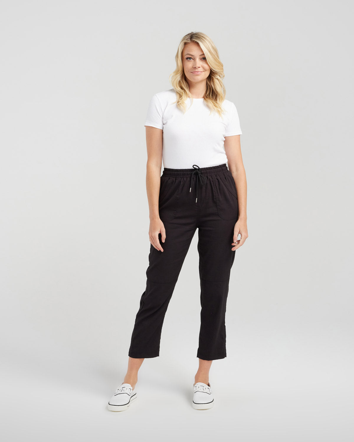 Zafina - Page Pant - ZJ1108B - Black