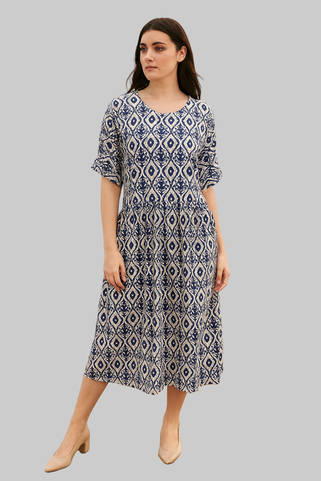Good Time Dress in Regal Print
