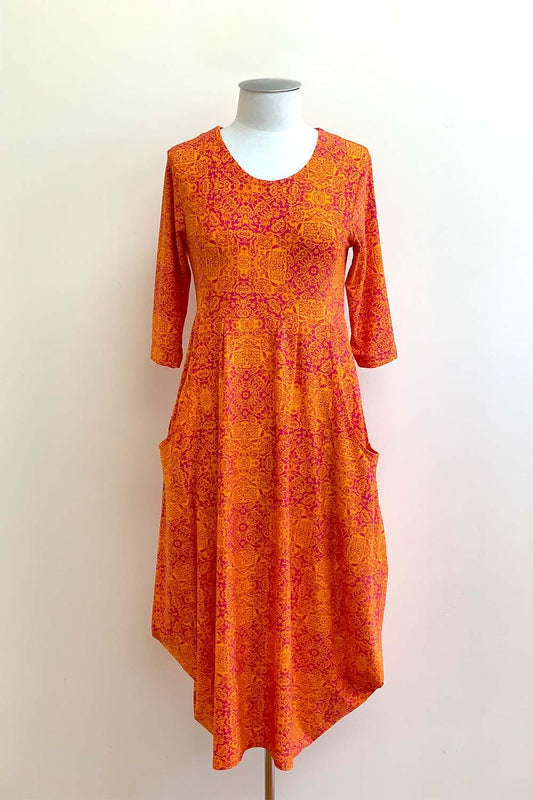 Bittermoon - Carly Dress - Mango Pattern  1 x size 10 left - 50% Off