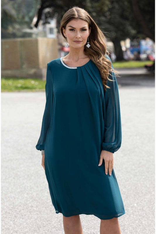 Long Sleeve Dress Jade