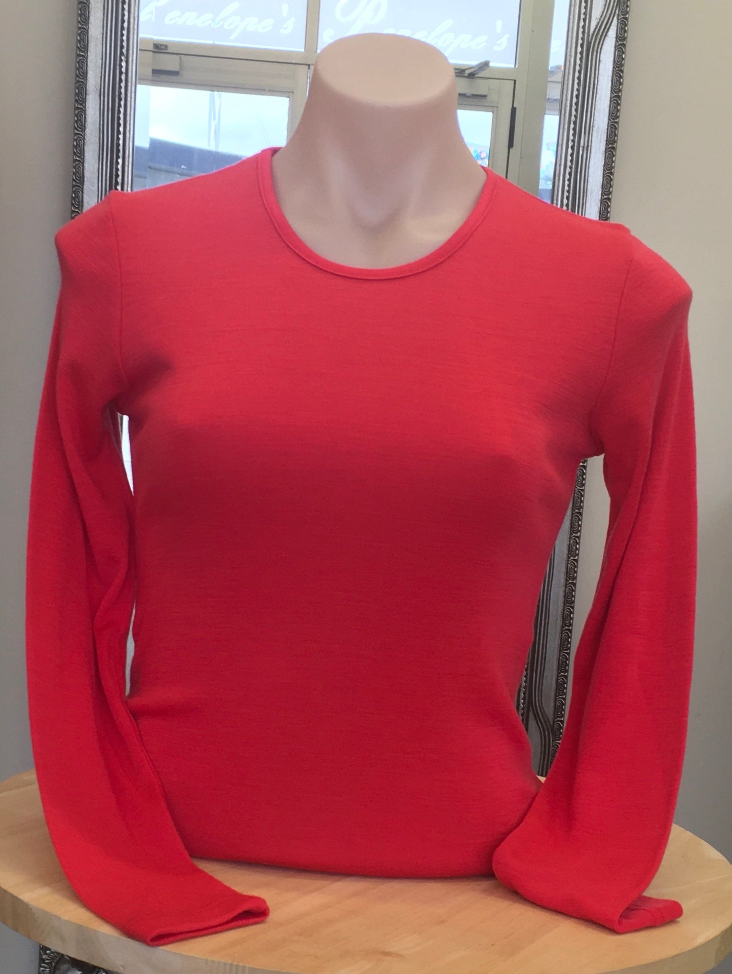 Bay Rd Merino Crew Neck - BR840 - Carnation