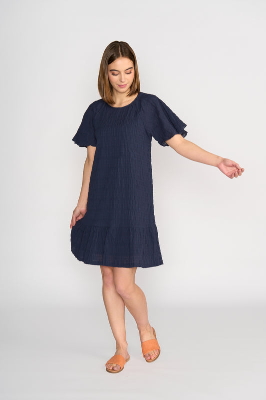 Eclipse Dress - K1048 - Ink Texture