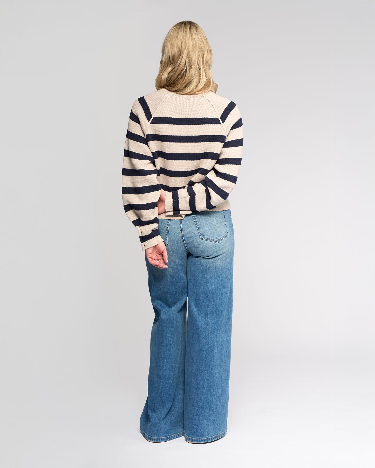 Juno Sweater - Ink Stripe