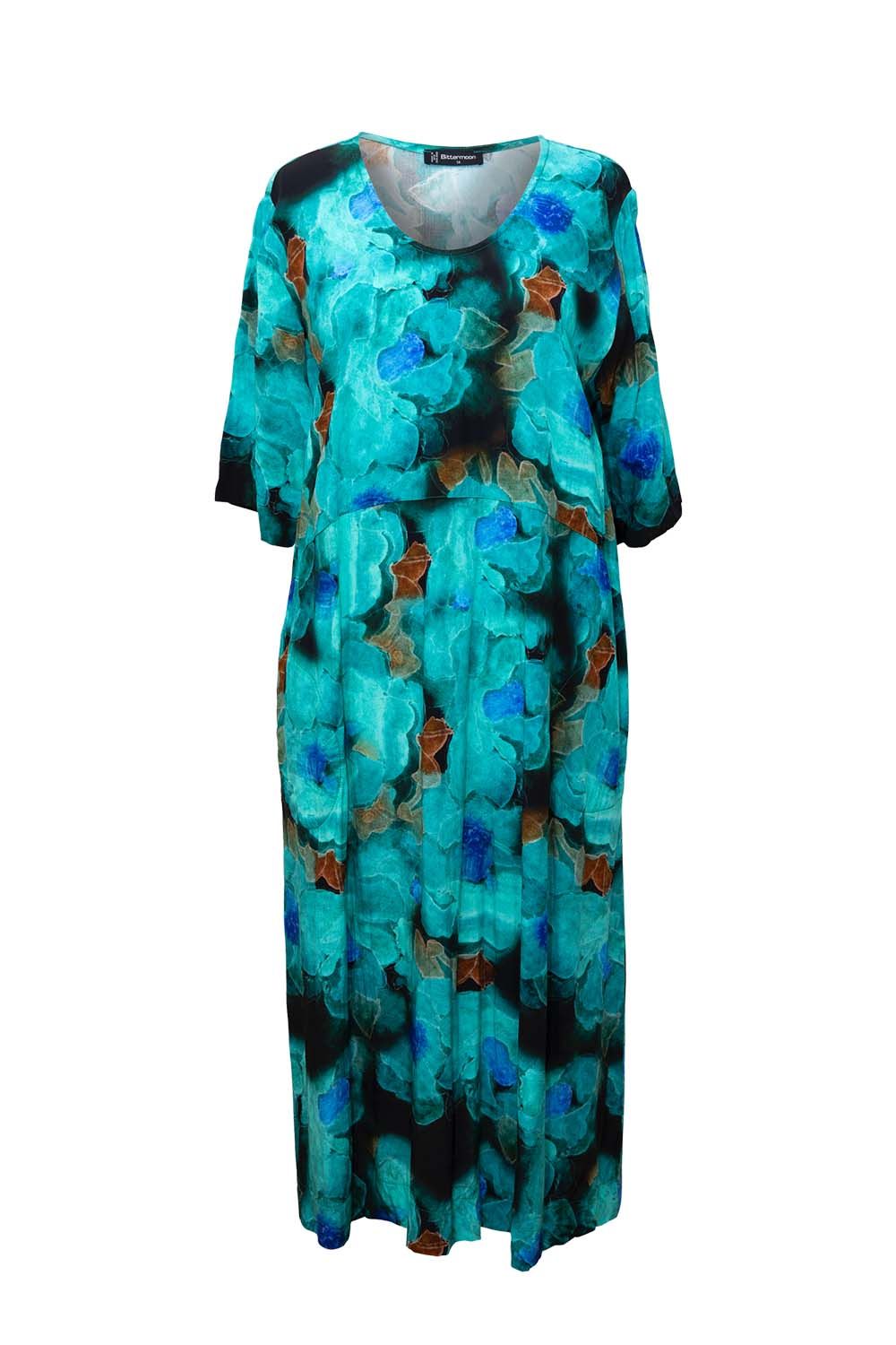 Bittermoon - Dallas Dress - D518 - Turquoise $99 XMAS DRESS SPECIAL