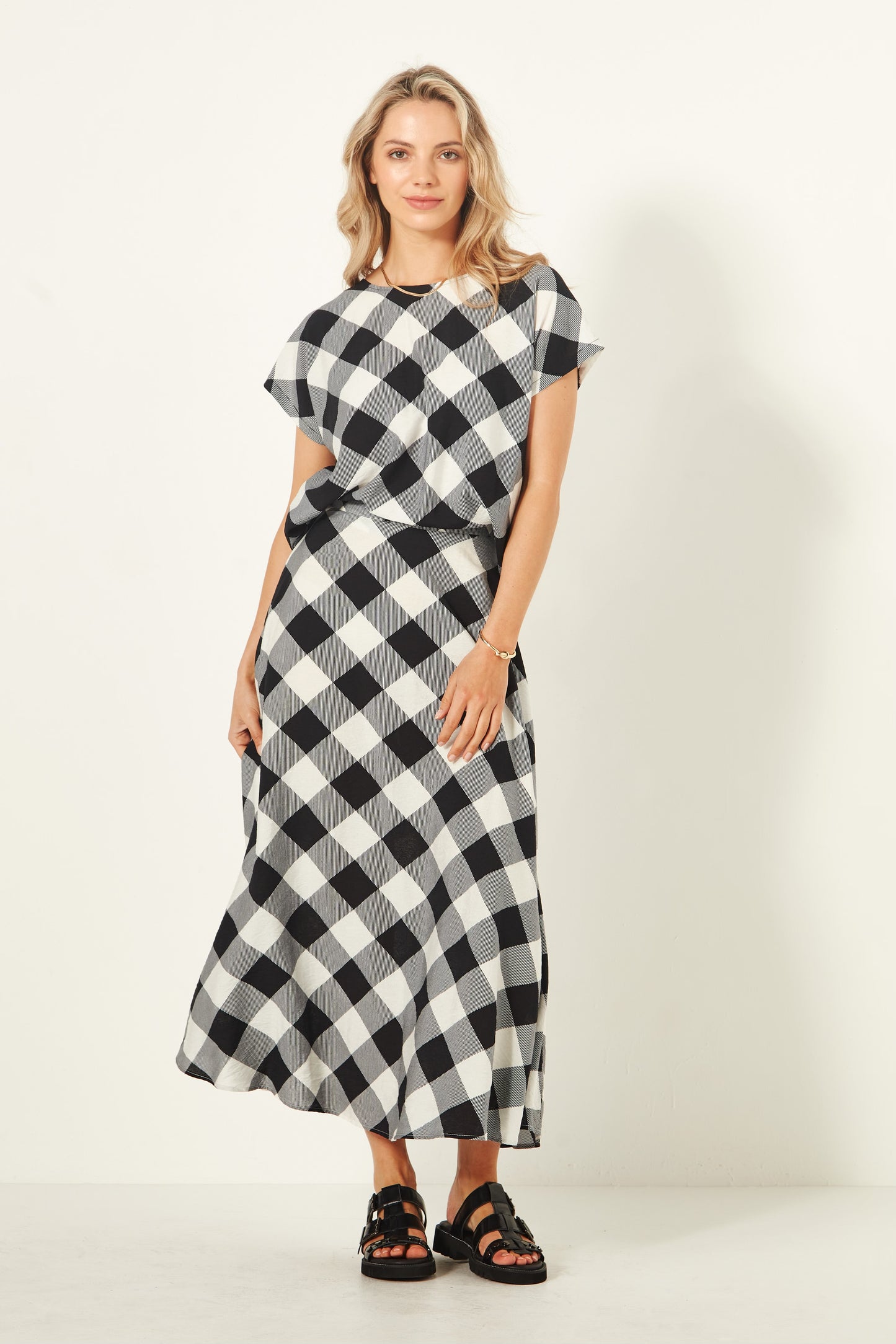 Lemon Tree - Valeria Skirt - LT965 - Gingham