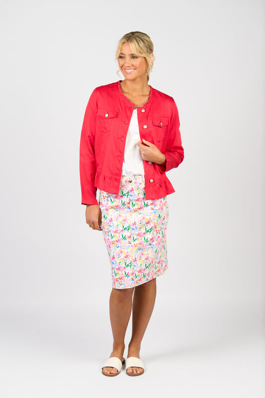 Jacket - 2047N - Cherry