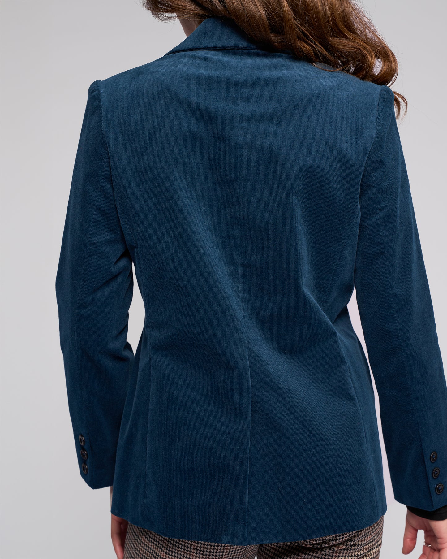 Gallery Cord Blazer - Petrol