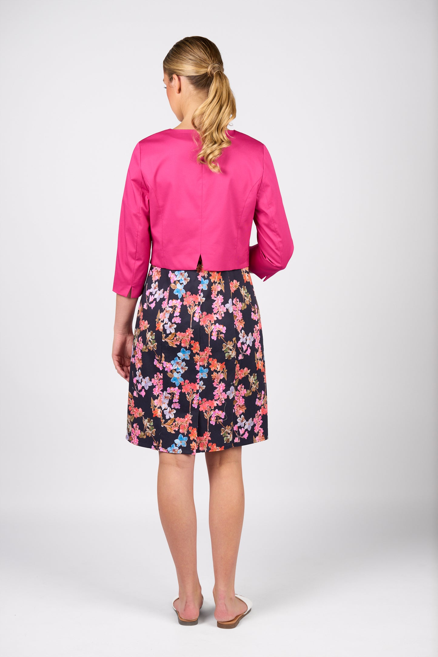 Cropped Jacket - 2087 - Wildberry