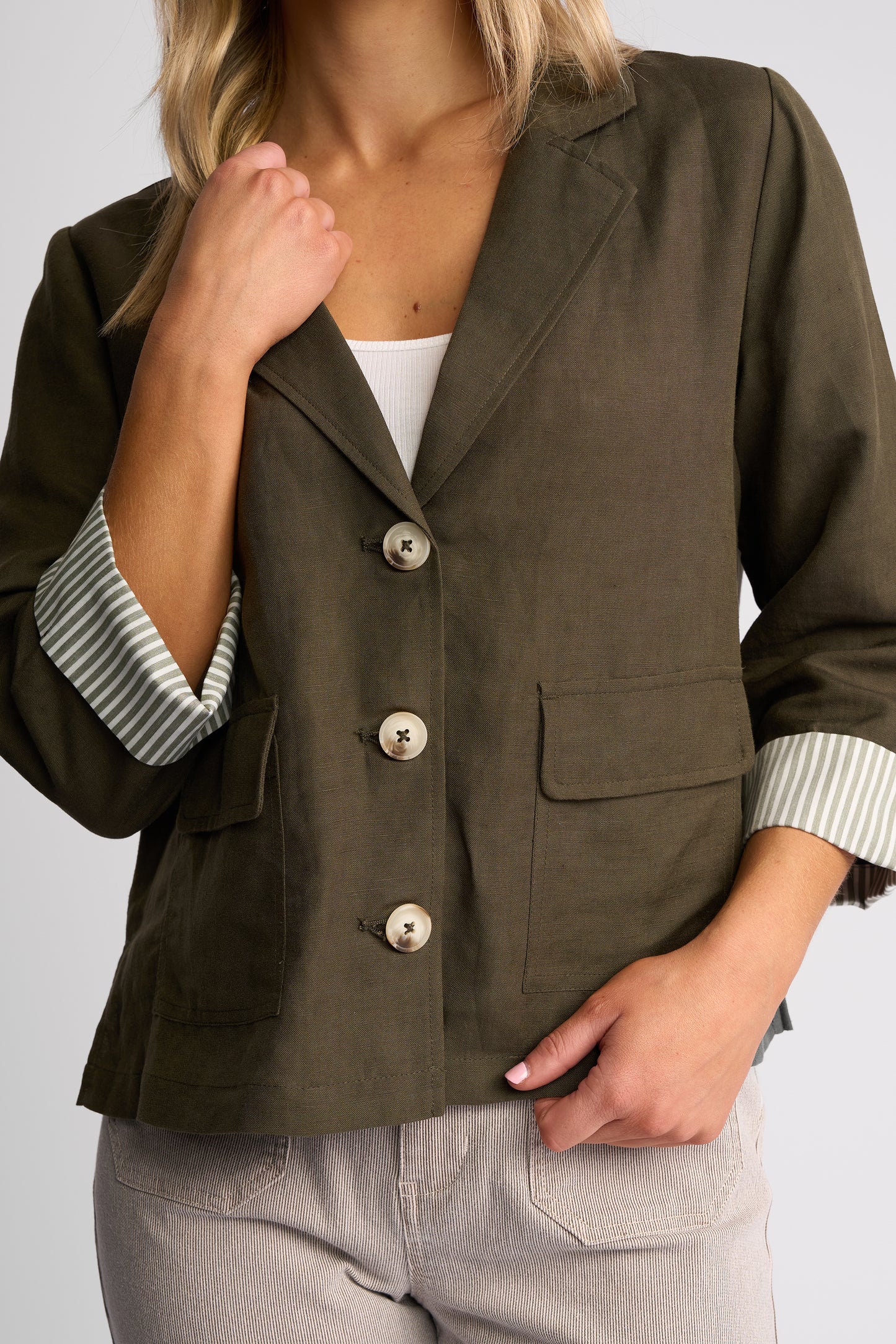2113 - Honey Jacket - Khaki