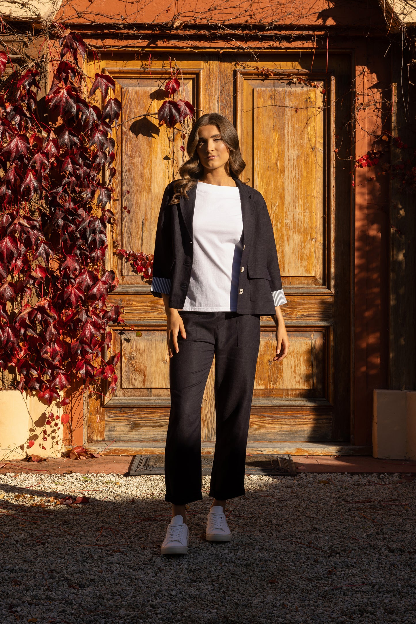 5016 - Oxford Pant - Ink - (Due 2nd Week Aug)