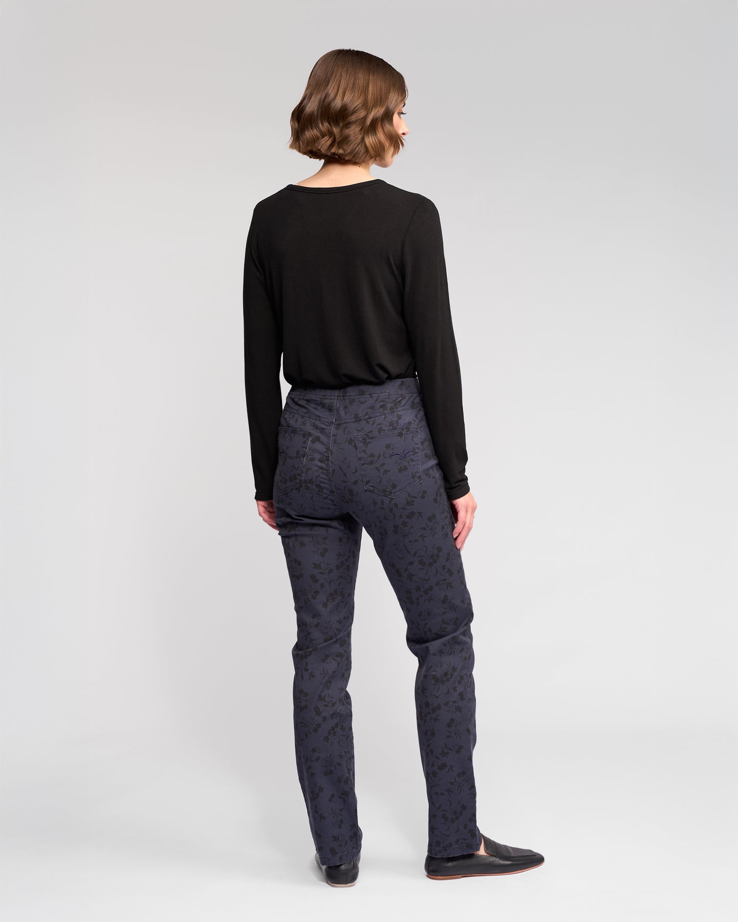 Bay Denim Pull On - 234A - Noir