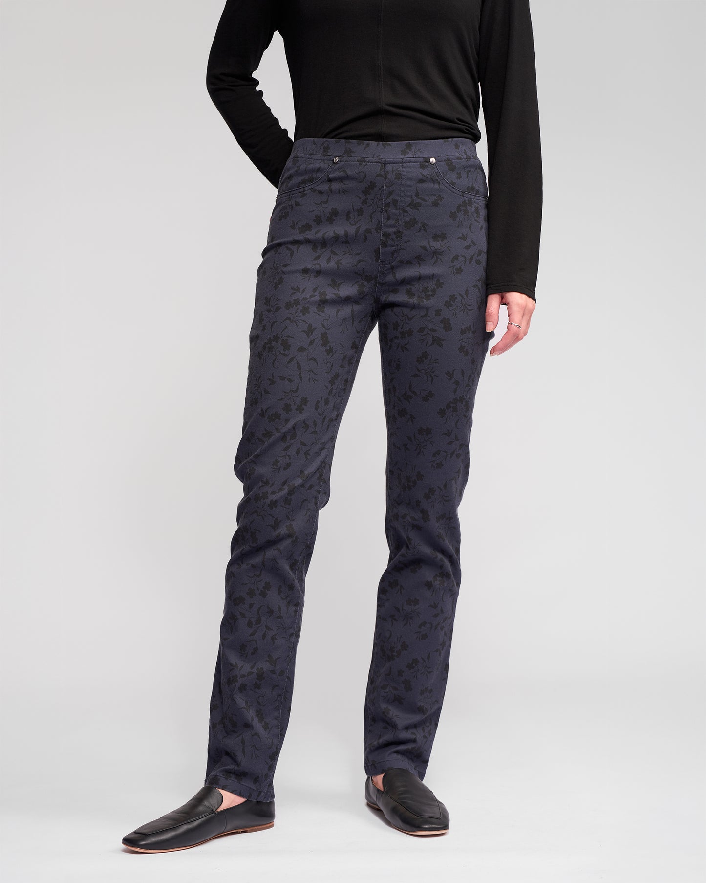 Bay Denim Pull On - 234A - Noir