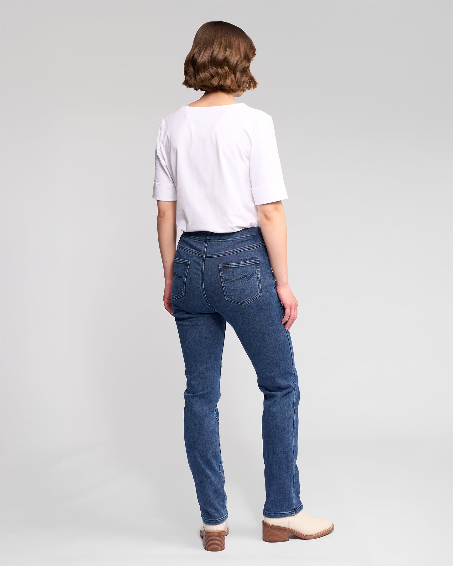 Bay Denim Pull On - 234DN - Brushed Indigo