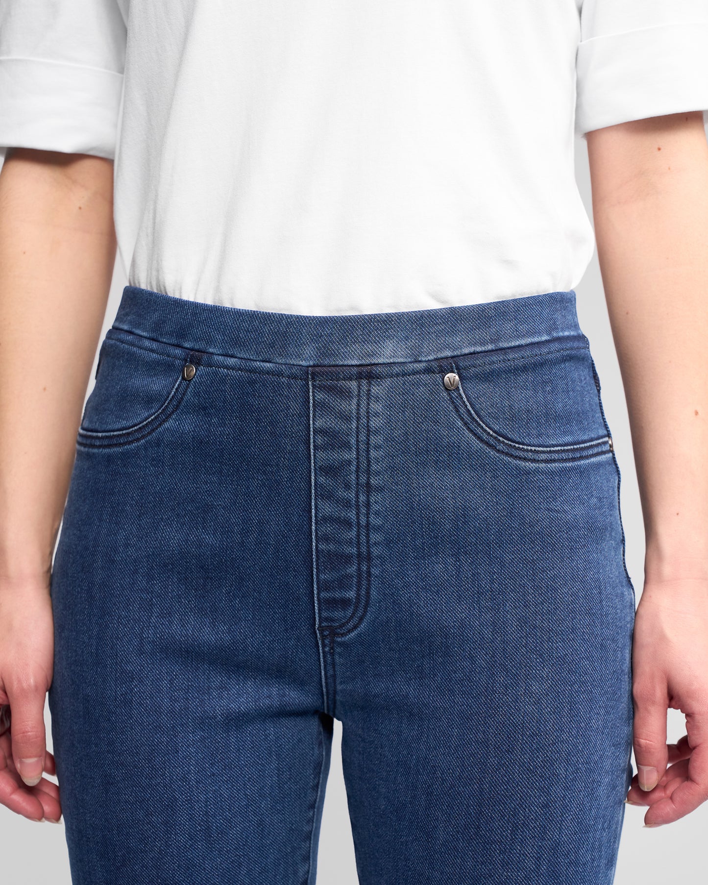 Bay Denim Pull On - 234DN - Brushed Indigo