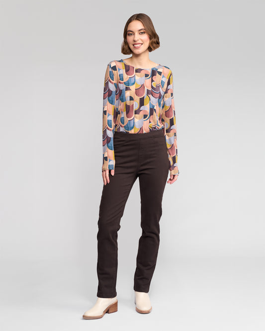 Bay Knit Pull On - 234K - Chocolate