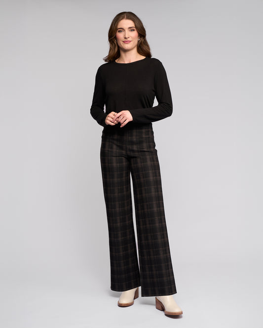 Loft Ponti Pull On - 235 - Checkmate