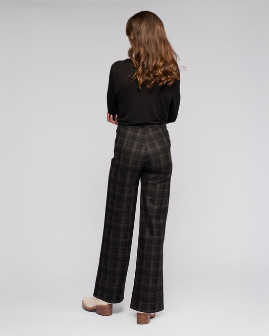 Loft Ponti Pull On - 235 - Checkmate