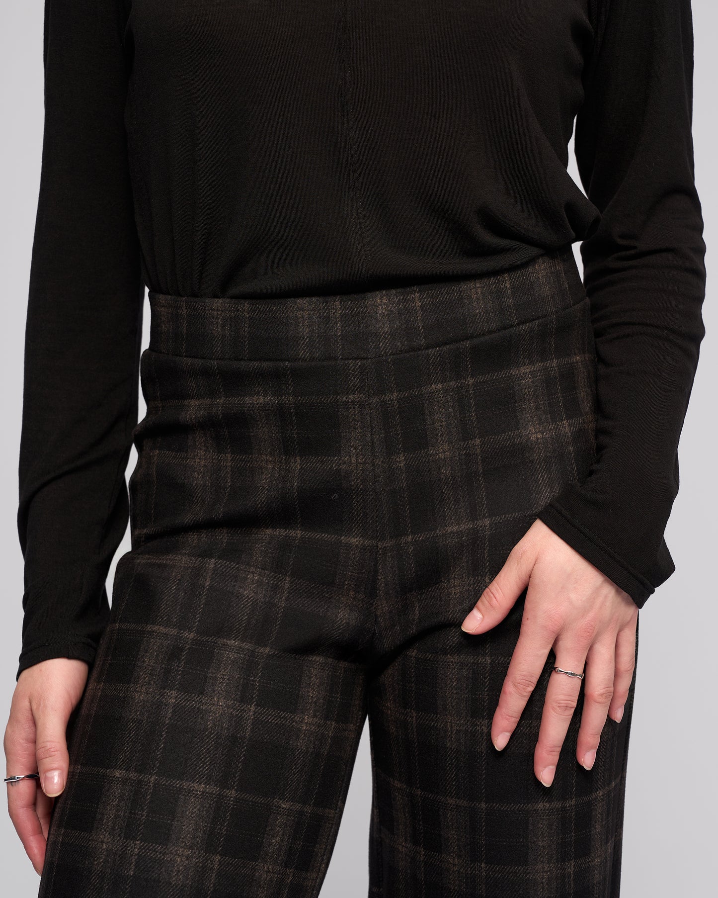 Loft Ponti Pull On - 235 - Checkmate